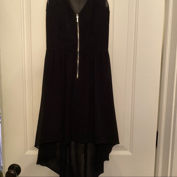 bebe fit and flare zipper dress - Picture 2 of 6